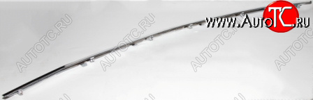 9 199 р. Молдинг решетки радиатора (пр-во Тайвань) API  Honda Accord  8 CU (2011-2013) седан рестайлинг (хром)  с доставкой в г. Пермь