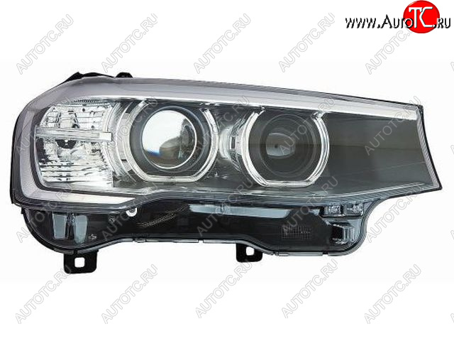 42 849 р. Правая фара (c электрокорректором, ксенон) DEPO BMW X3 F25 рестайлинг (2014-2017)  с доставкой в г. Пермь