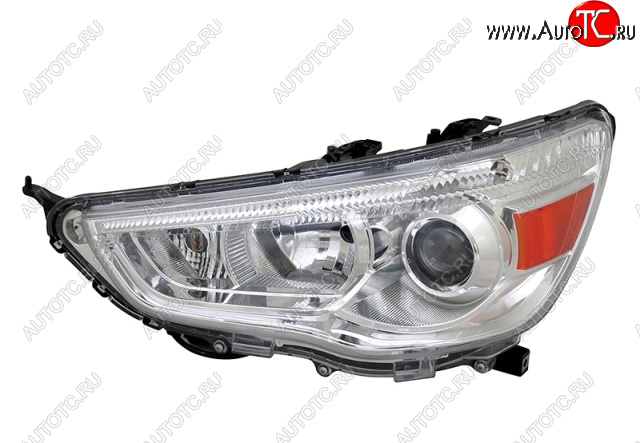 8 899 р. Левая фара (c электрокорректором) DEPO Mitsubishi ASX дорестайлинг (2010-2012)  с доставкой в г. Пермь