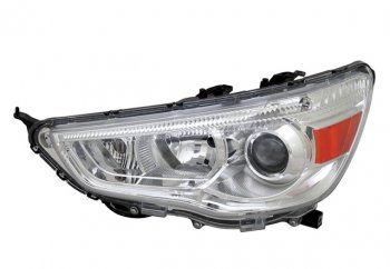 Левая фара (под корректор) DEPO Mitsubishi ASX (2010-2012) дорестайлинг