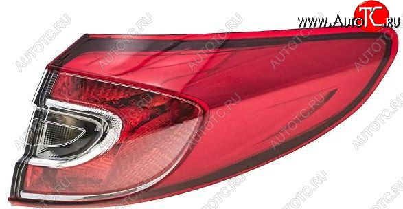 4 549 р. Правый фонарь DEPO  Renault Megane  седан (2013-2016)  рестайлинг  с доставкой в г. Пермь