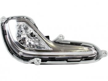 Противотуманная фара правая DEPO Hyundai Solaris  RBr (2010-2014) седан дорестайлинг, хэтчбэк дорестайлинг