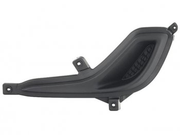 Левая вставка воздухозаборника переднего бампера (пр-во Китай) BODYPARTS Hyundai Solaris  RBr (2010-2014) седан дорестайлинг