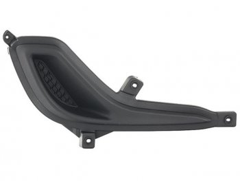 Правая решетка переднего бампера (пр-во Китай) BODYPARTS Hyundai Solaris  RBr (2010-2014) седан дорестайлинг, хэтчбэк дорестайлинг