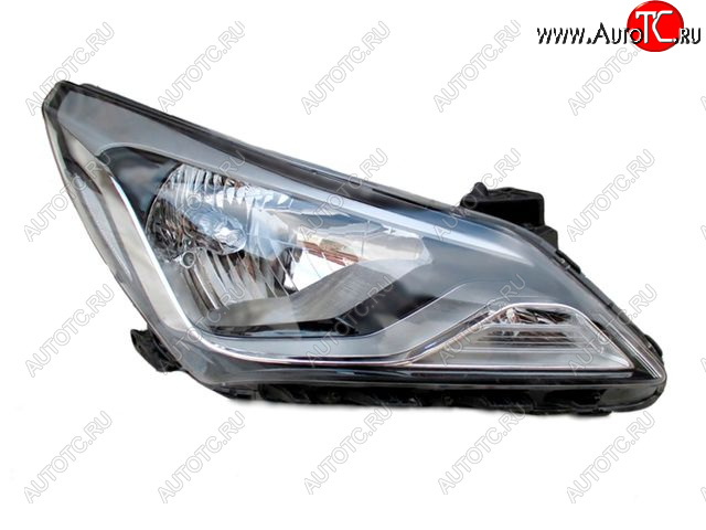 11 349 р. Правая фара (под корректор) DEPO  Hyundai Solaris  RBr (2014-2017) седан рестайлинг  с доставкой в г. Пермь