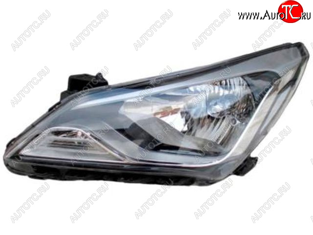2 479 р. Левая фара (корректор) DEPO  Hyundai Solaris  RBr (2014-2017) седан рестайлинг  с доставкой в г. Пермь