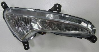 Правая противотуманная фара (диодная) BODYPARTS Hyundai Solaris  RBr (2014-2017) седан рестайлинг