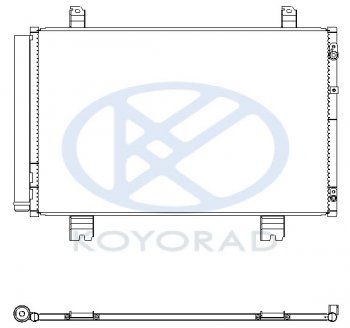 6 999 р. LS460600hL КОНДЕНСАТОР КОНДИЦ (KOYO) KOYORAD lxls407-930  с доставкой в г. Пермь. Увеличить фотографию 1