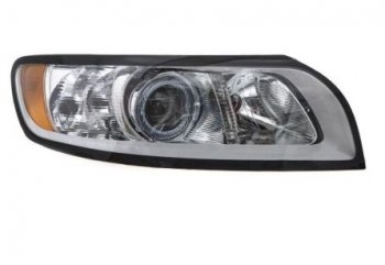 Правая фара (c электрокорректором) DEPO Volvo S40  MS седан (2007-2012) рестайлинг