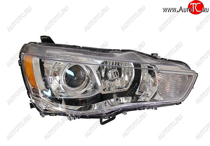12 299 р. Правая фара (с электрокорректором, линзован) BODYPARTS  Mitsubishi Outlander  XL (2010-2013) (CW)  рестайлинг  с доставкой в г. Пермь