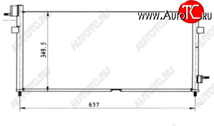1 769 р. FHFM КОНДЕНСАТОР КОНДИЦ (см.каталог) BODYPARTS vv0fh97-930  с доставкой в г. Пермь