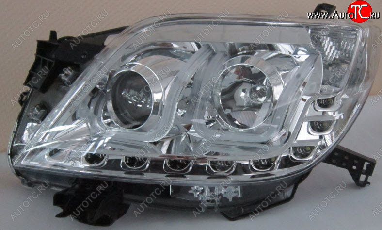 35 549 р. PRADO ФАРА Л+П (КОМПЛЕКТ) ТЮНИНГ ЛИНЗОВАН (DEVIL EYES) С СВЕТЯЩ.СЕКЦИЯМИ (EAGLE EYES) ВНУТРИ ХРОМ EAGLE EYES typrd09-006h-n  с доставкой в г. Пермь