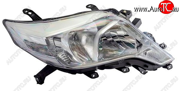 0 р. Правая фара (под корректор) DEPO Toyota Land Cruiser Prado J150 1-ый рестайлинг (2013-2017)  с доставкой в г. Пермь