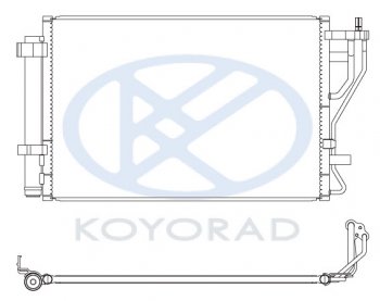 10 549 р. CERATO КОНДЕНСАТОР КОНДИЦ (KOYO) KOYORAD kacet09-932  с доставкой в г. Пермь. Увеличить фотографию 1