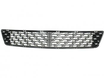 Центральная решетка переднего бампера (пр-во Китай) BODYPARTS KIA Cerato  2 TD (2008-2013) седан (хром)