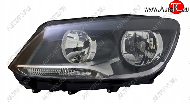 10 749 р. Левая фара (c электрокорректором) DEPO  Volkswagen Polo  5 (2009-2015) хэтчбек дорестайлинг  с доставкой в г. Пермь