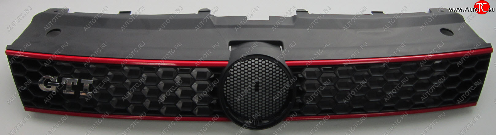 4 099 р. POLO РЕШЕТКА РАДИАТОРА С КРАСН МОЛДИНГ , GTI (Китай) BODYPARTS vwplo10-104  с доставкой в г. Пермь