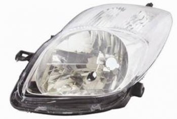 Левая фара (корректор) DEPO Toyota Yaris  XP90 (2005-2008) дорестайлинг, хэтчбэк 3 дв., дорестайлинг, хэтчбэк 5 дв.