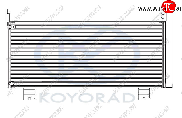 12 949 р. RX270350450h КОНДЕНСАТОР КОНДИЦ (KOYO) KOYORAD lxrx409-930  с доставкой в г. Пермь