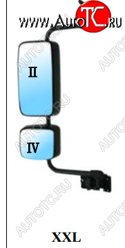 11 899 р. TGA {TGM 06-TGL 05-TGA XXL 00-} ЗЕРКАЛО ЛЕВ В СБОРЕ С КРОНШТЕЙН ВЕРХН ЭЛЕКТР , НИЖН МЕХАН С ПОДОГРЕВ (DEPO) DEPO matga00-455-l  с доставкой в г. Пермь