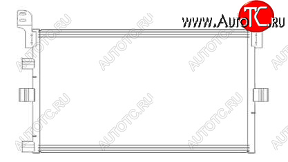 3 899 р. PREMIUM (MAGNUM 04-) КОНДЕНСАТОР КОНДИЦ (см.каталог) BODYPARTS rnpre06-930  с доставкой в г. Пермь
