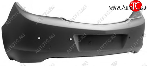 9 449 р. INSIGNIA БАМПЕР ЗАДН С ОТВ ПДАТЧ , ГРУНТ (Тайвань) API opins08-641  с доставкой в г. Пермь