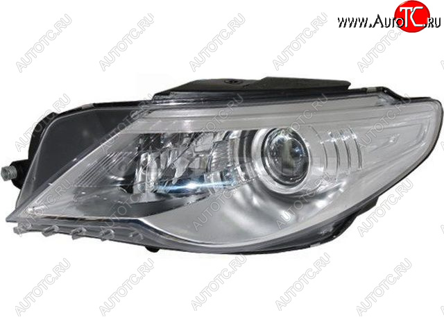 21 199 р. Левая фара (c электрокорректором, ксенон) DEPO  Volkswagen Passat CC  дорестайлинг (2008-2012)  с доставкой в г. Пермь