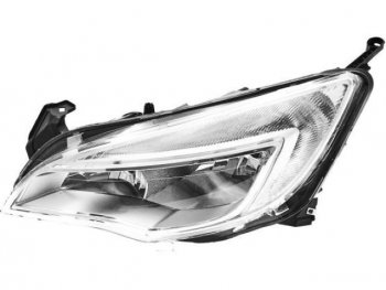 Левая фара (c электрокорректором) DEPO Opel Astra  J (2009-2012) хэтчбек 5 дв. дорестайлинг