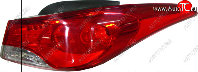 5 499 р. Правый фонарь DEPO Hyundai Elantra MD дорестайлинг (2010-2013)  с доставкой в г. Пермь