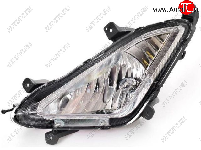 3 299 р. Противотуманная фара левая DEPO Hyundai Avante (2010-2013)  с доставкой в г. Пермь