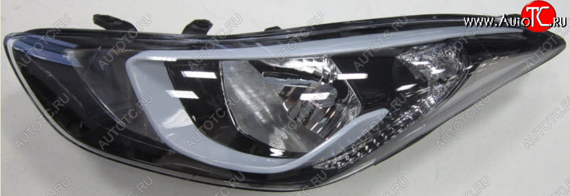 5 899 р. Левая фара (корректор) BODYPARTS  Hyundai Elantra  MD (2013-2016) рестайлинг  с доставкой в г. Пермь