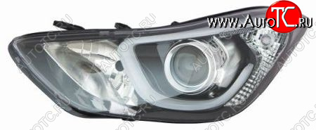 32 999 р. Левая фара (под корректор, диодная) DEPO  Hyundai Elantra  MD (2013-2016) рестайлинг  с доставкой в г. Пермь