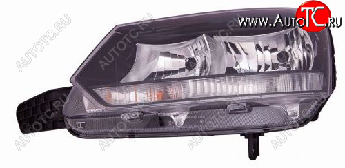 12 999 р. Левая фара (c электрокорректором) DEPO  Skoda Yeti (2013-2018)  с доставкой в г. Пермь