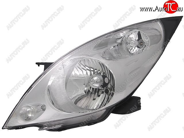 8 249 р. Левая фара (c электрокорректором) DEPO  Chevrolet Spark  M300 (2010-2015) дорестайлинг  с доставкой в г. Пермь