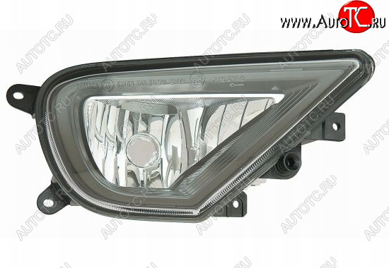 6 849 р. Противотуманная фара правая DEPO Volkswagen Touareg NF рестайлинг (2014-2018)  с доставкой в г. Пермь