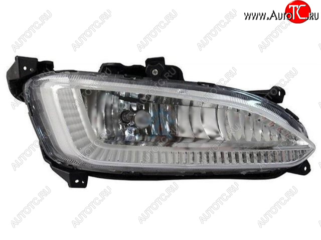 8 699 р. Правая противотуманная фара (диодная) BODYPARTS Hyundai Santa Fe DM дорестайлинг (2012-2016)  с доставкой в г. Пермь