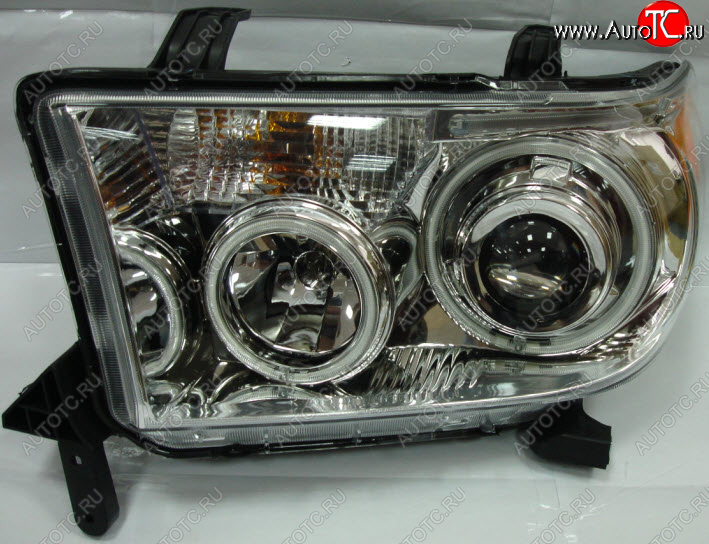 37 599 р. SEQUOIA {TUNDRA} ФАРА Л+П (КОМПЛЕКТ) ТЮНИНГ ЛИНЗОВАН С СВЕТЯЩ ОБОДК , ДИОД (EAGLE EYES) ВНУТРИ ХРОМ EAGLE EYES tyset07-001h-n  с доставкой в г. Пермь
