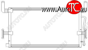 5 999 р. PREMIUM КОНДЕНСАТОР КОНДИЦ (см.каталог) BODYPARTS rnpre96-930  с доставкой в г. Пермь
