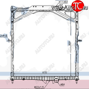 16 999 р. FHFM РАДИАТОР ОХЛАЖДЕН (см.каталог) BODYPARTS vv0fh02-910  с доставкой в г. Пермь