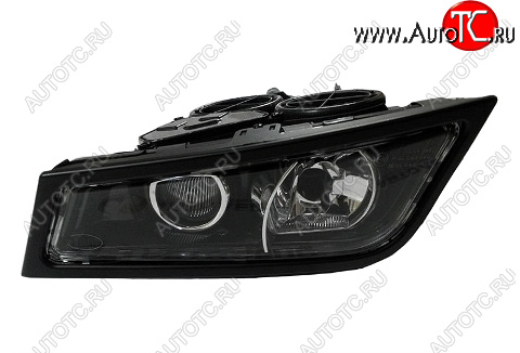 6 899 р. Противотуманная фара левая DEPO Volvo FH 12 2-ое поколение (2002-2012) (черная)  с доставкой в г. Пермь