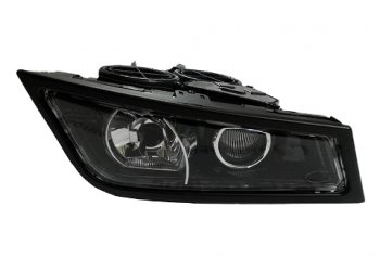 Противотуманная фара правая DEPO Volvo FH  12 (2002-2012) 2-ое поколение (черная)