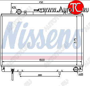 6 599 р. L200 (НЕ ТУРБО) РАДИАТОР ОХЛАЖДЕН MT 2.5 (дизель) BODYPARTS mb20096-910  с доставкой в г. Пермь