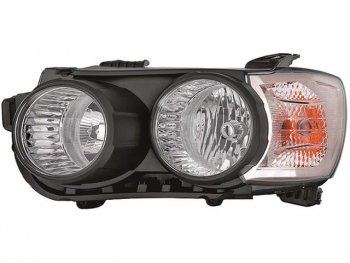 Левая фара (c электрокорректором) DEPO Chevrolet Aveo  T300 (2011-2015) седан