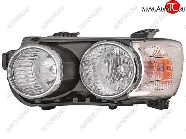 4 499 р. Левая фара (с электрокорректором) BODYPARTS  Chevrolet Aveo  T300 (2011-2015) седан  с доставкой в г. Пермь