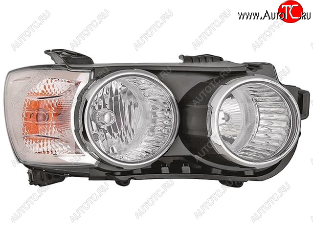 4 599 р. Правая фара (c электрокорректором) BODYPARTS Chevrolet Aveo T300 седан (2011-2015)  с доставкой в г. Пермь