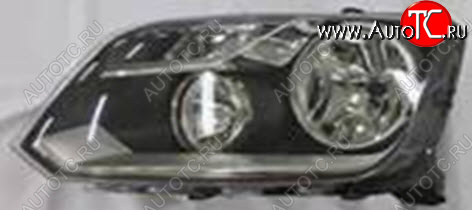 12 749 р. Левая фара (c электрокорректором) DEPO  Volkswagen Amarok (2009-2016) дорестайлинг  с доставкой в г. Пермь
