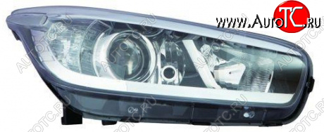 10 549 р. Правая фара (корректор) BODYPARTS  KIA Ceed  2 JD (2012-2015) дорестайлинг, хэтчбэк  с доставкой в г. Пермь