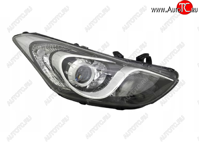 16 599 р. Правая фара (с электрокорректором, линзован) BodyParts Hyundai I30 2 GD дорестайлинг, хэтчбэк 5 дв. (2011-2015)  с доставкой в г. Пермь