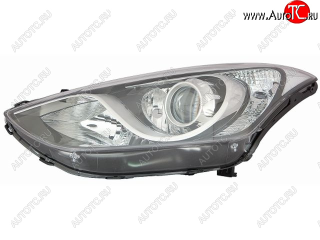 22 549 р. Левая фара (с электрокорректором, линзован) BodyParts  Hyundai I30  2 GD (2015-2017) рестайлинг, хэтчбэк 5 дв.  с доставкой в г. Пермь
