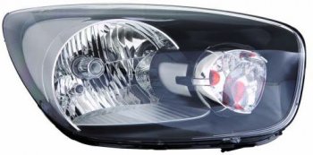 Правая фара (под корректор) DEPO KIA Picanto ( 2 TA хэтчбэк 5 дв.,  2 TA хэтчбэк 3 дв.) (2011-2015) дорестайлинг